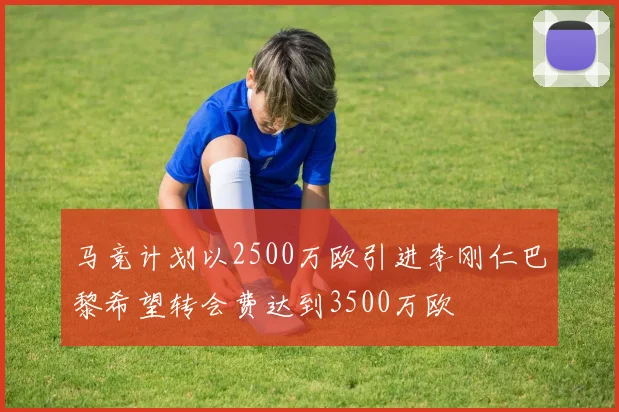 马竞计划以2500万欧引进李刚仁巴黎希望转会费达到3500万欧